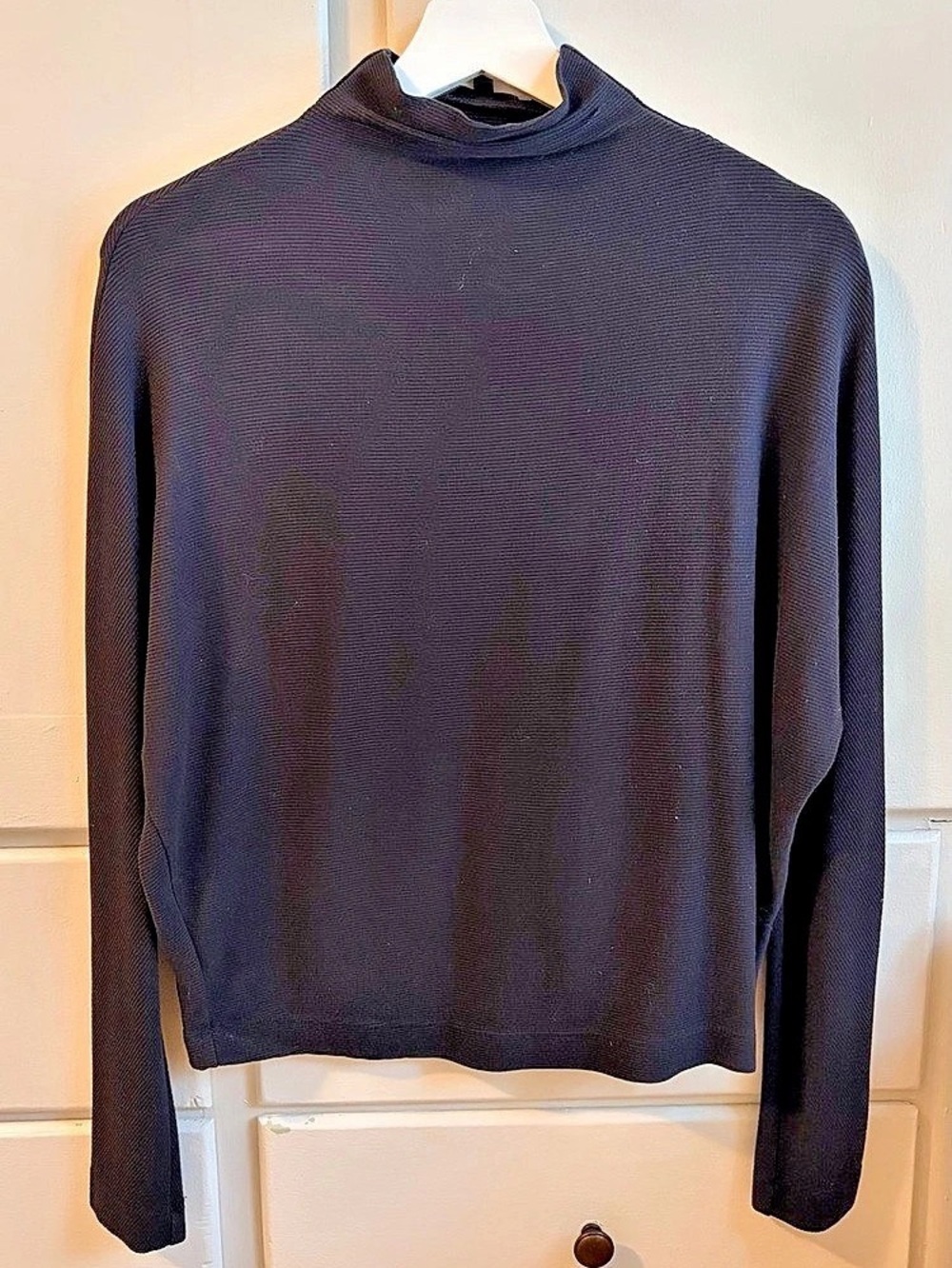 Dynamite Black Long Sleeve Mock Neck Like New